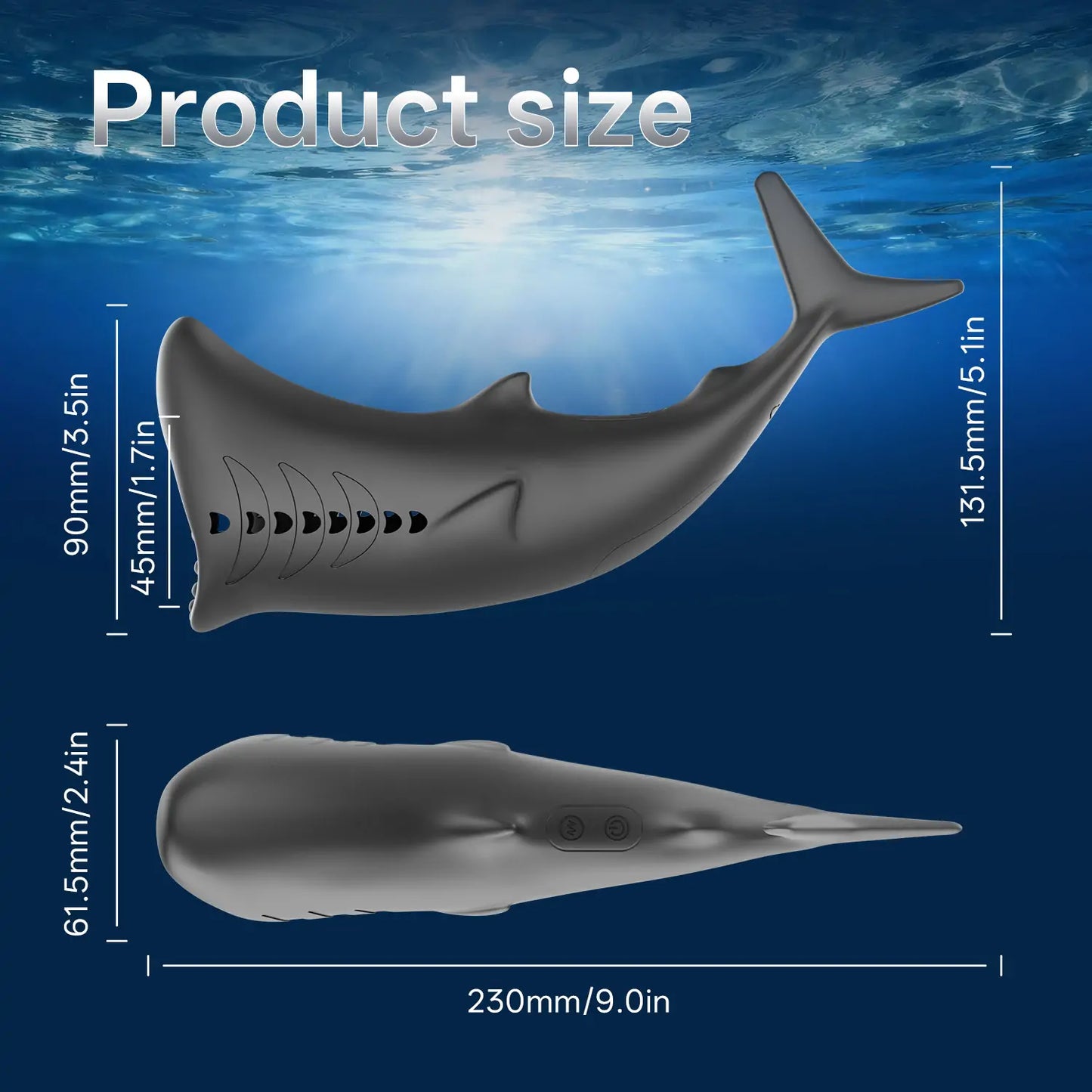 Electric Shark Stroker - Penis Vibrating Trainer