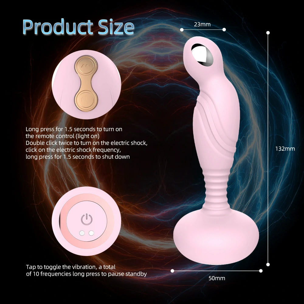 ElectroVibe X — Remote Control Pulse Massager (10+3 Modes)