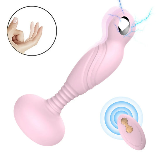ElectroVibe X — Remote Control Pulse Massager (10+3 Modes)