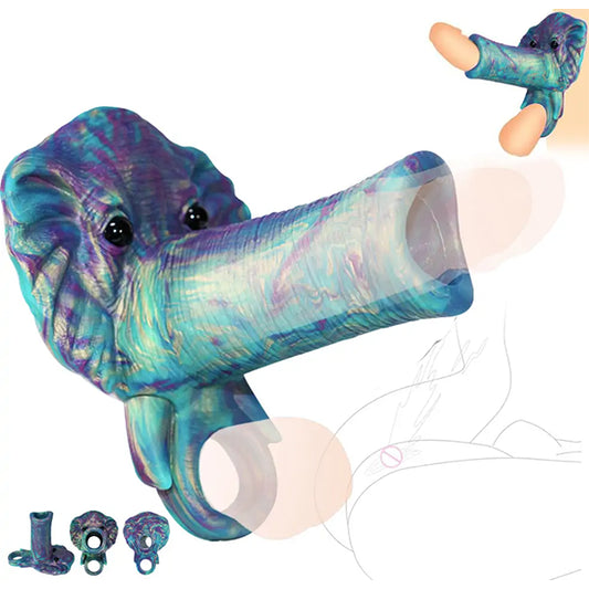 Elephant Fantasy Penis Sleeve – Enlargement and Thickening