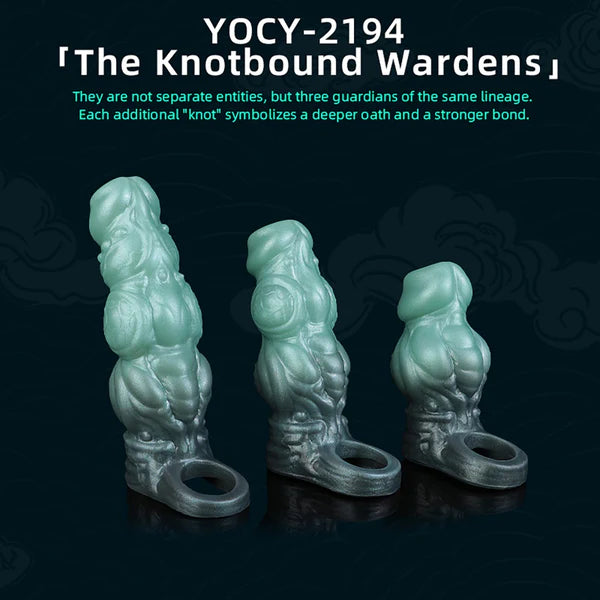 Emerald Monster - Knot Cock Sleeve 3 Sizes
