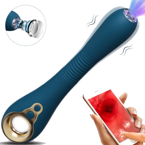 Endoscope Vibrator with Visual Control