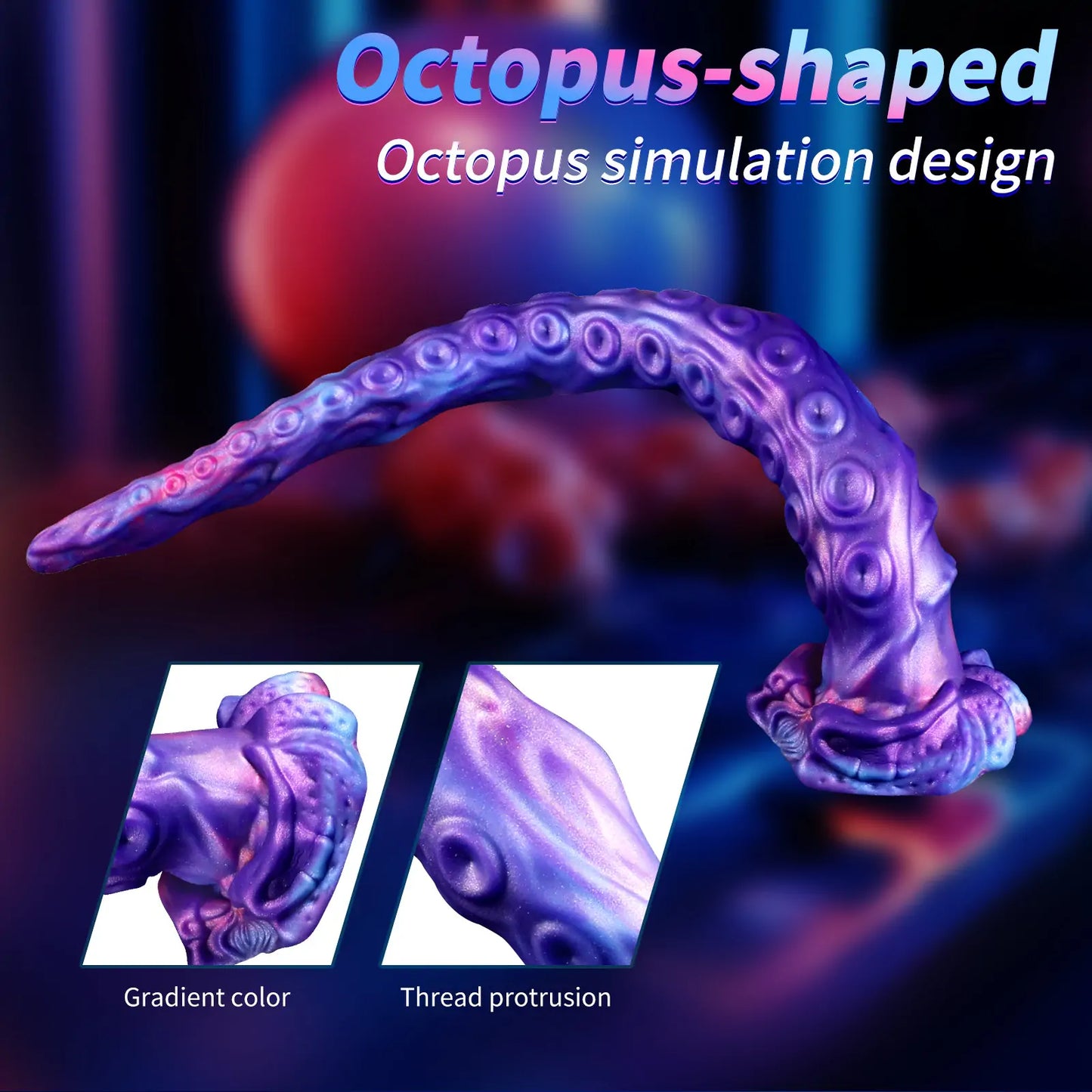 Extra-Long Alien Tentacle Dildo 16 Inches