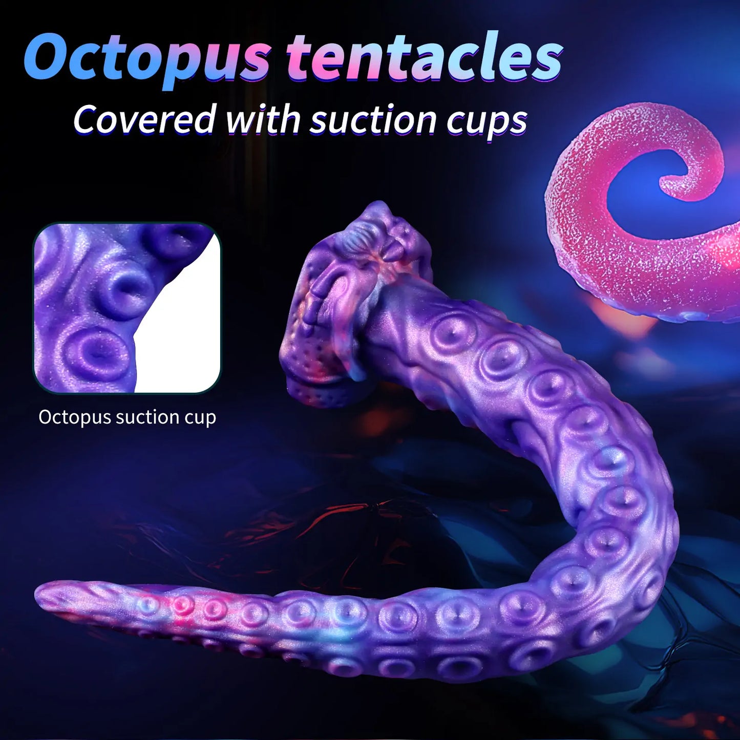 Extra-Long Alien Tentacle Dildo 16 Inches