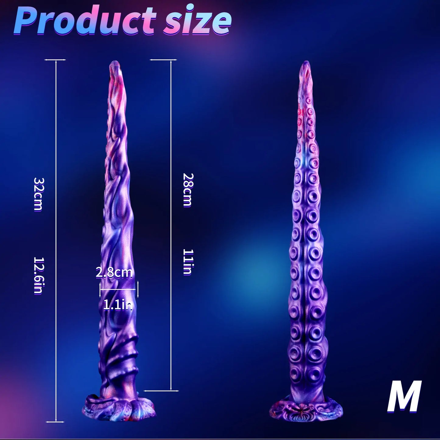 Extra-Long Alien Tentacle Dildo 16 Inches