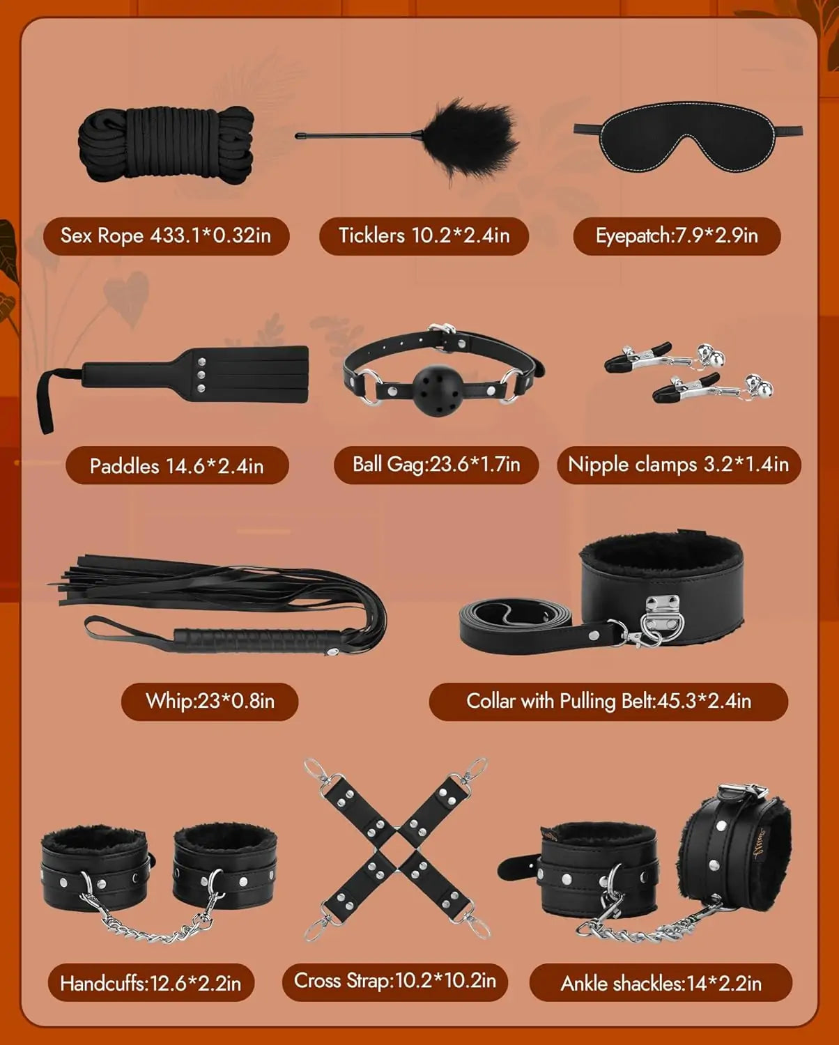 Extreme Restraints - BDSM Bondage Kit Set