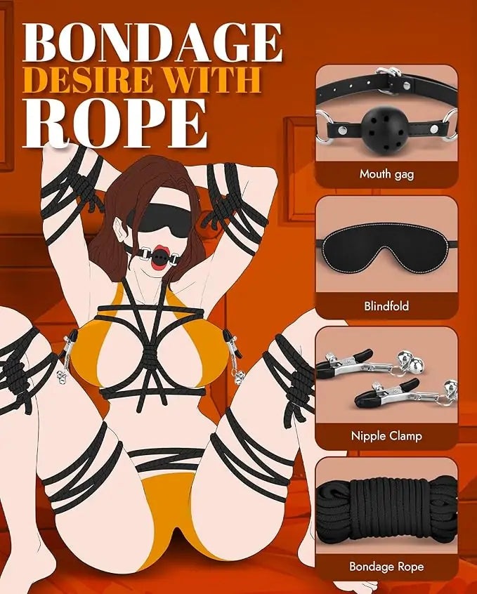 Extreme Restraints - BDSM Bondage Kit Set