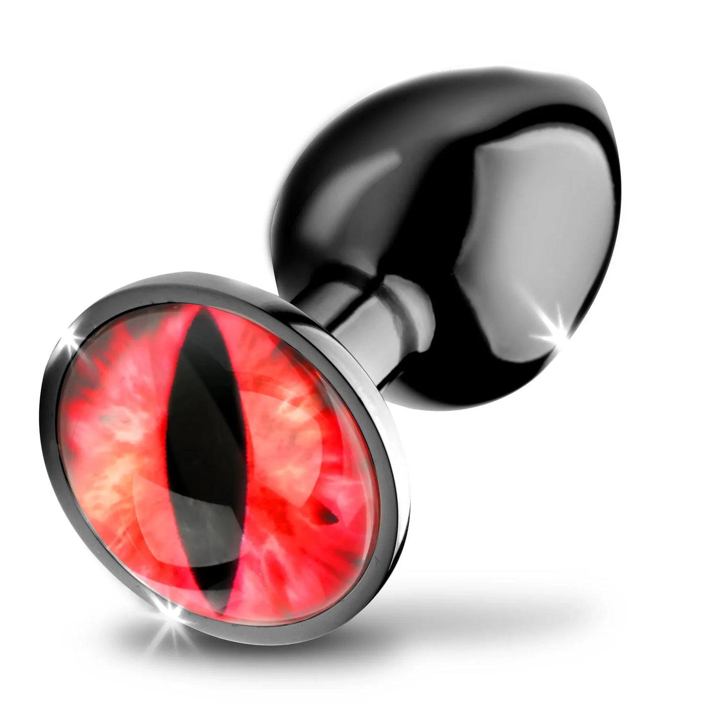 Eye Butt Plug Stainless Steel Tapered Design