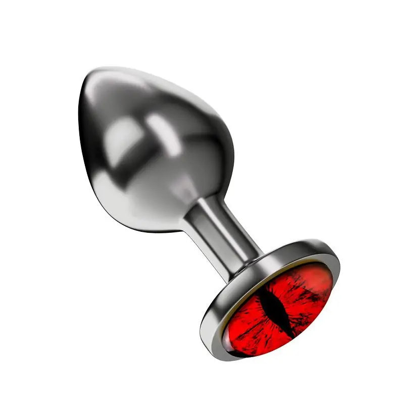 Eye Butt Plug Stainless Steel Tapered Design