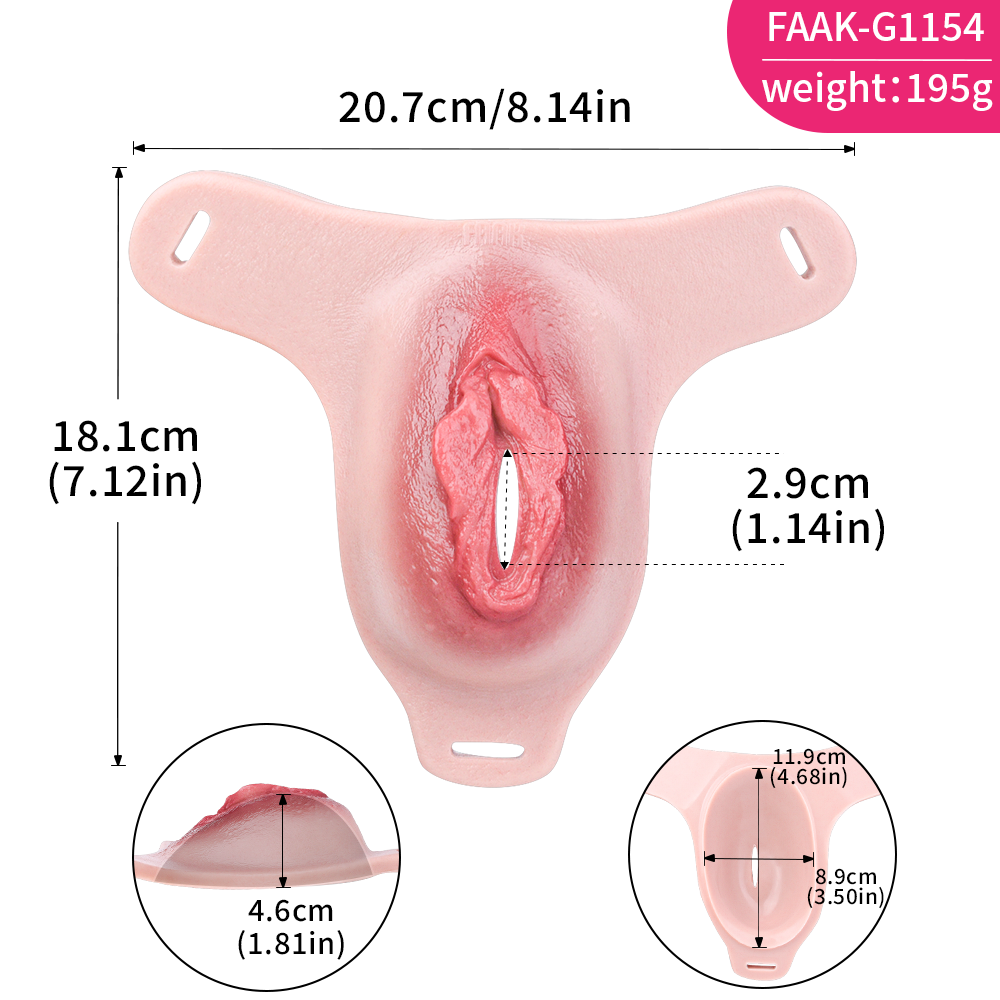 Sissy Panties Strap On Vagina Panty