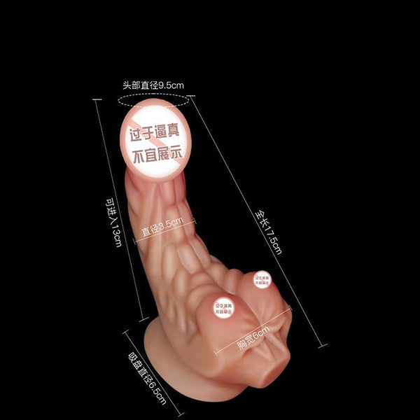 Sensualica Dildo Realistic Muscle Design Toy