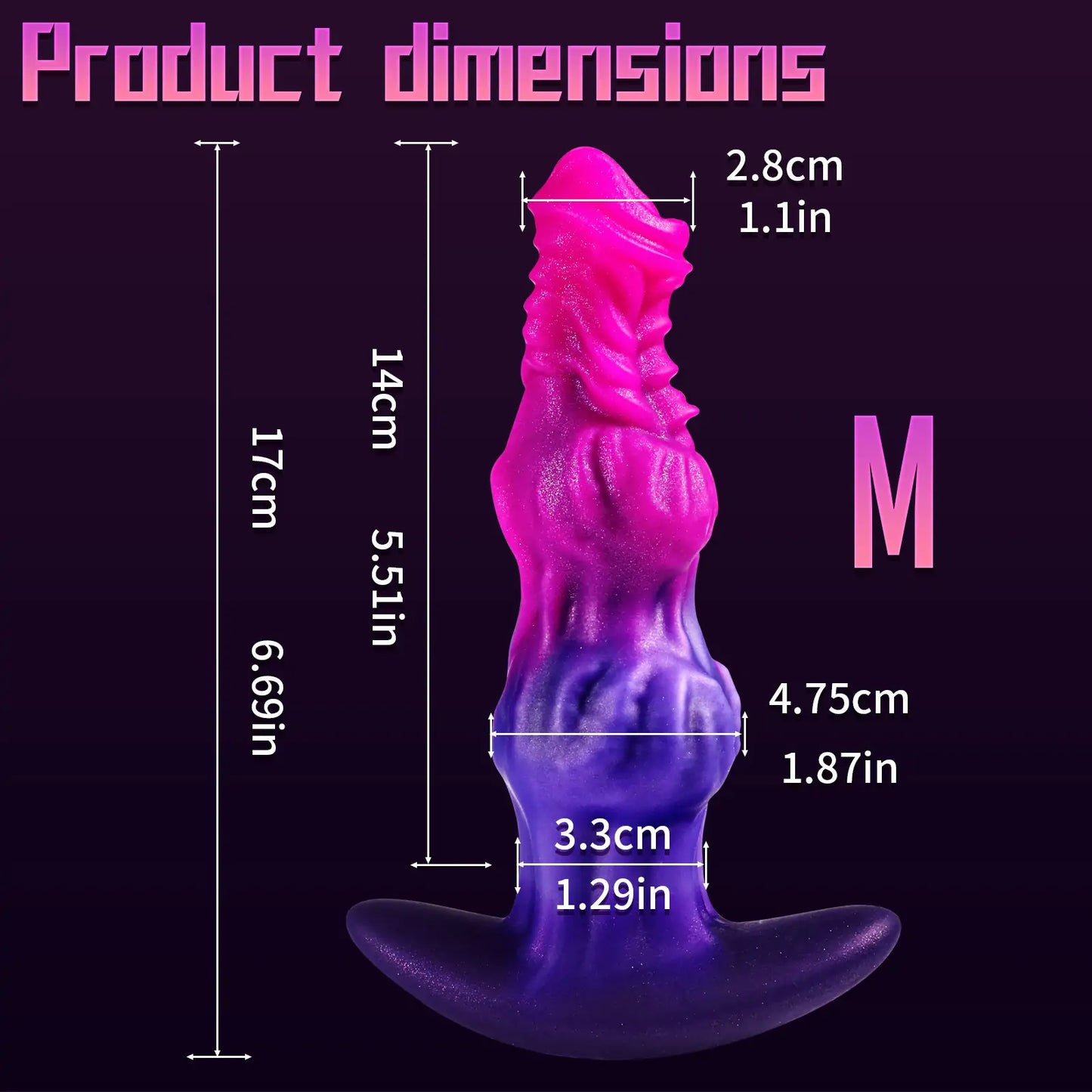 Fantasy Alien Knot Butt Plug