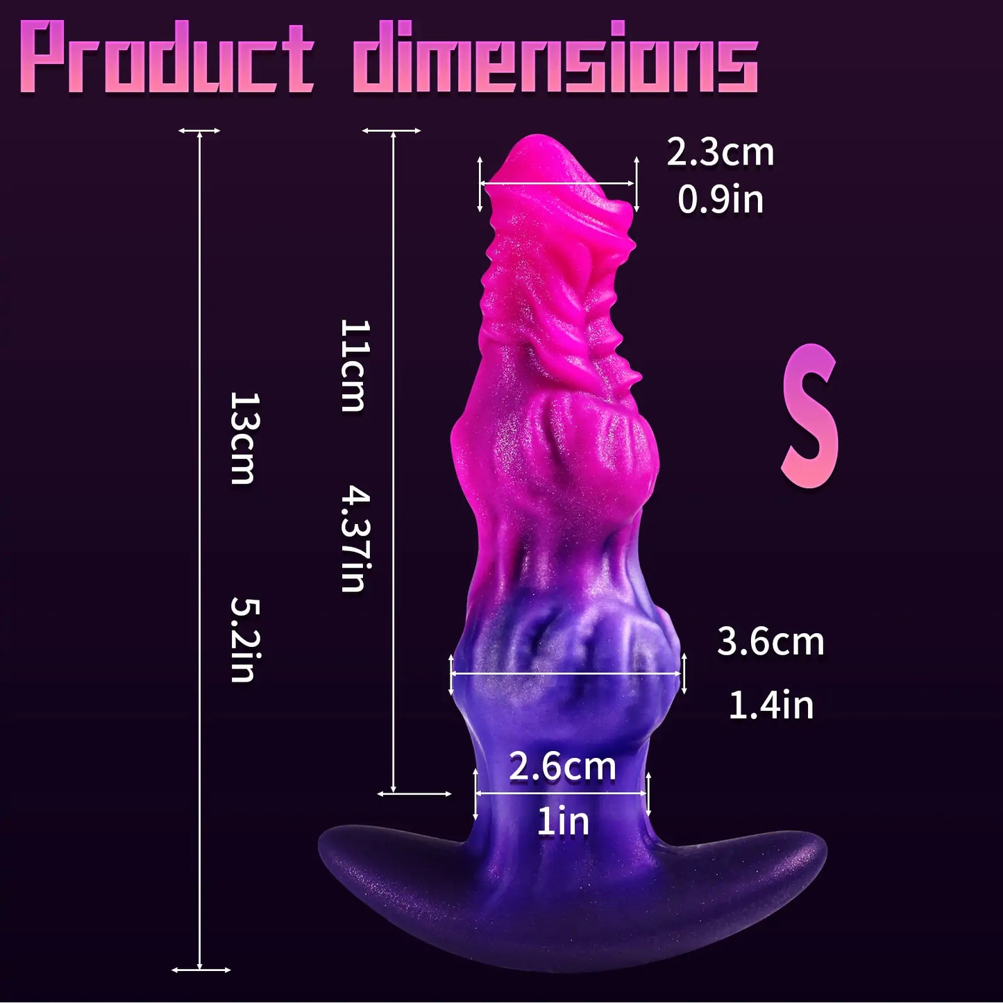 Fantasy Alien Knot Butt Plug