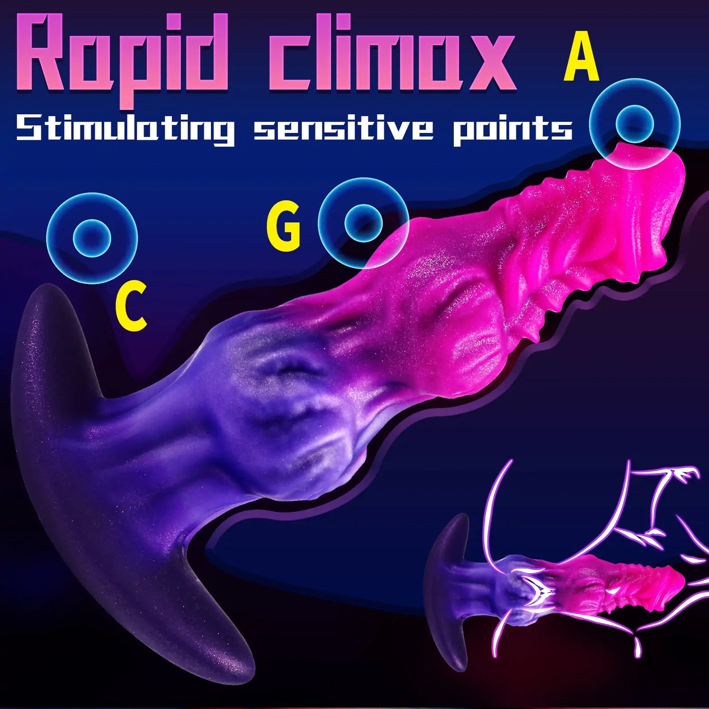 Fantasy Alien Knot Butt Plug