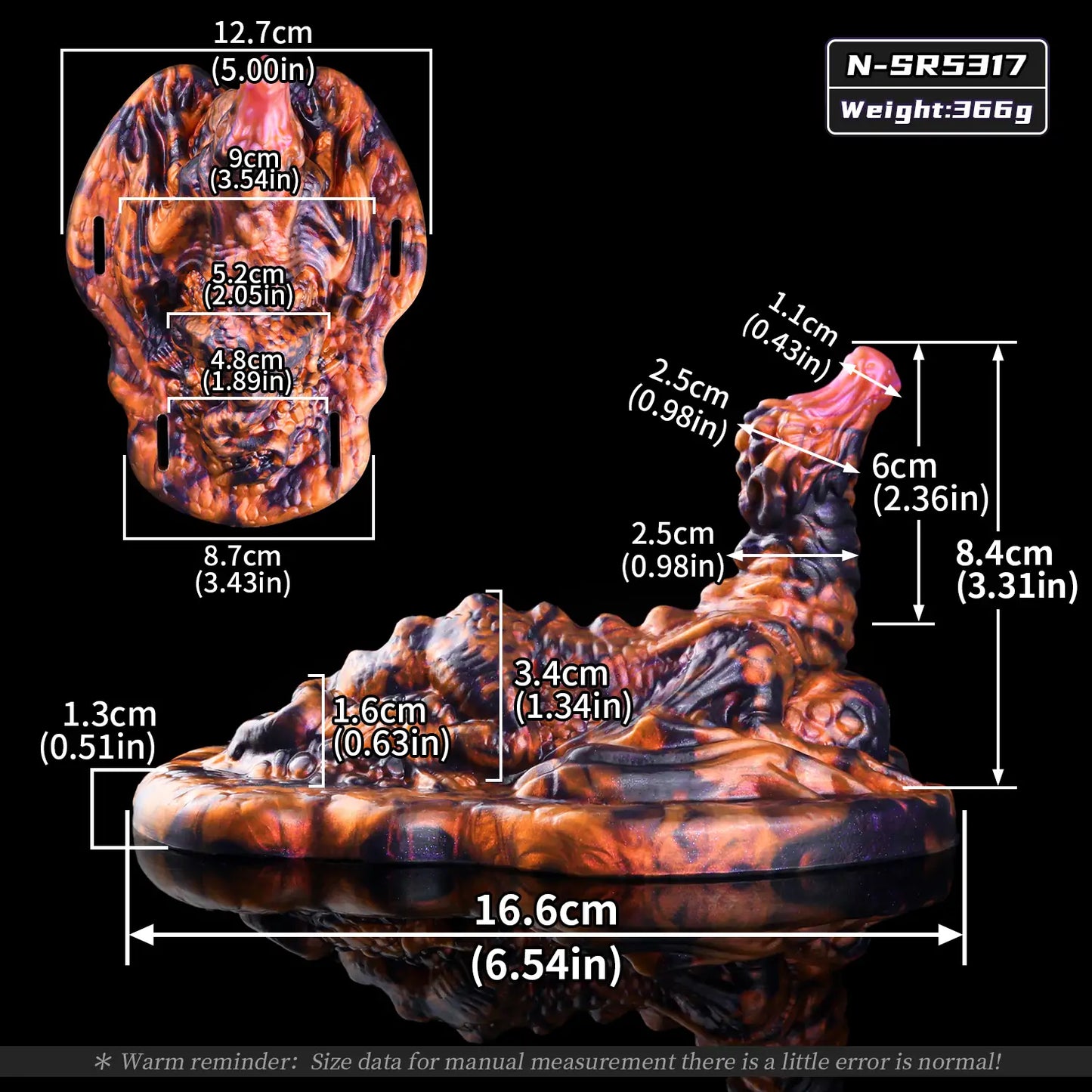 Fantasy Animal Grinder Toys with Straps