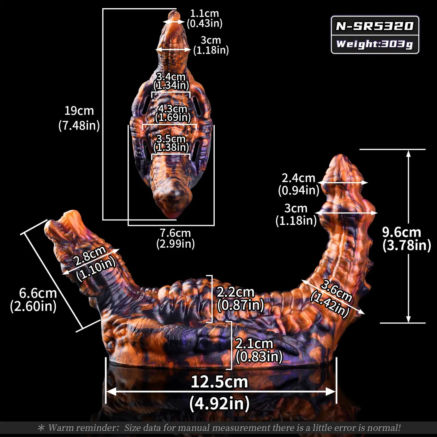 Fantasy Animal Grinder Toys with Straps
