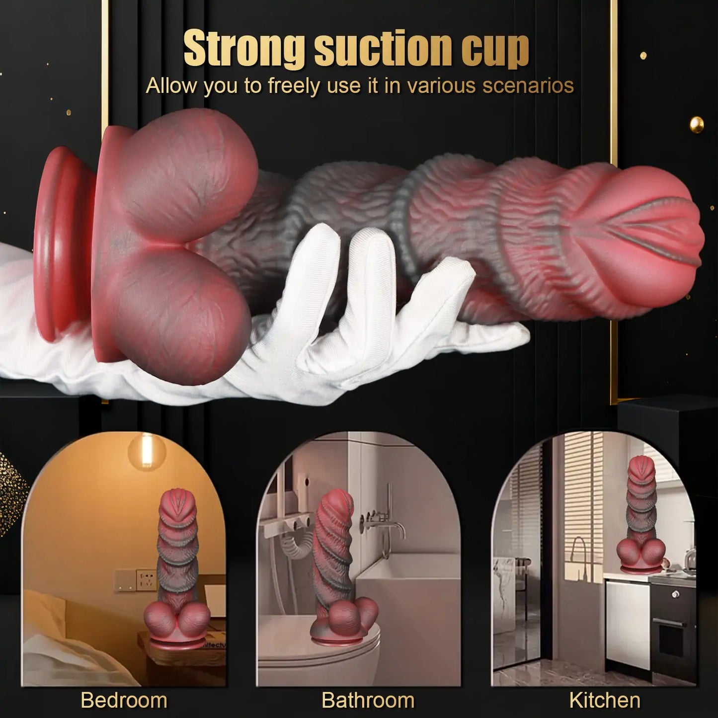 Fantasy Bee Monster Dildo 4 Size