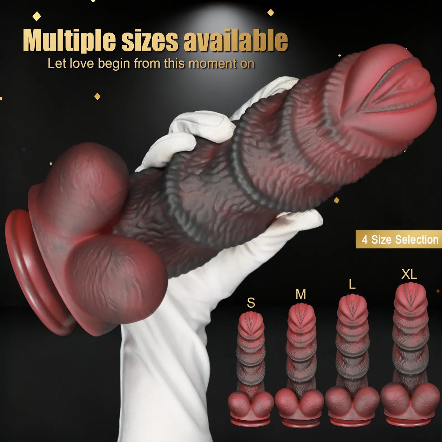 Fantasy Bee Monster Dildo 4 Size