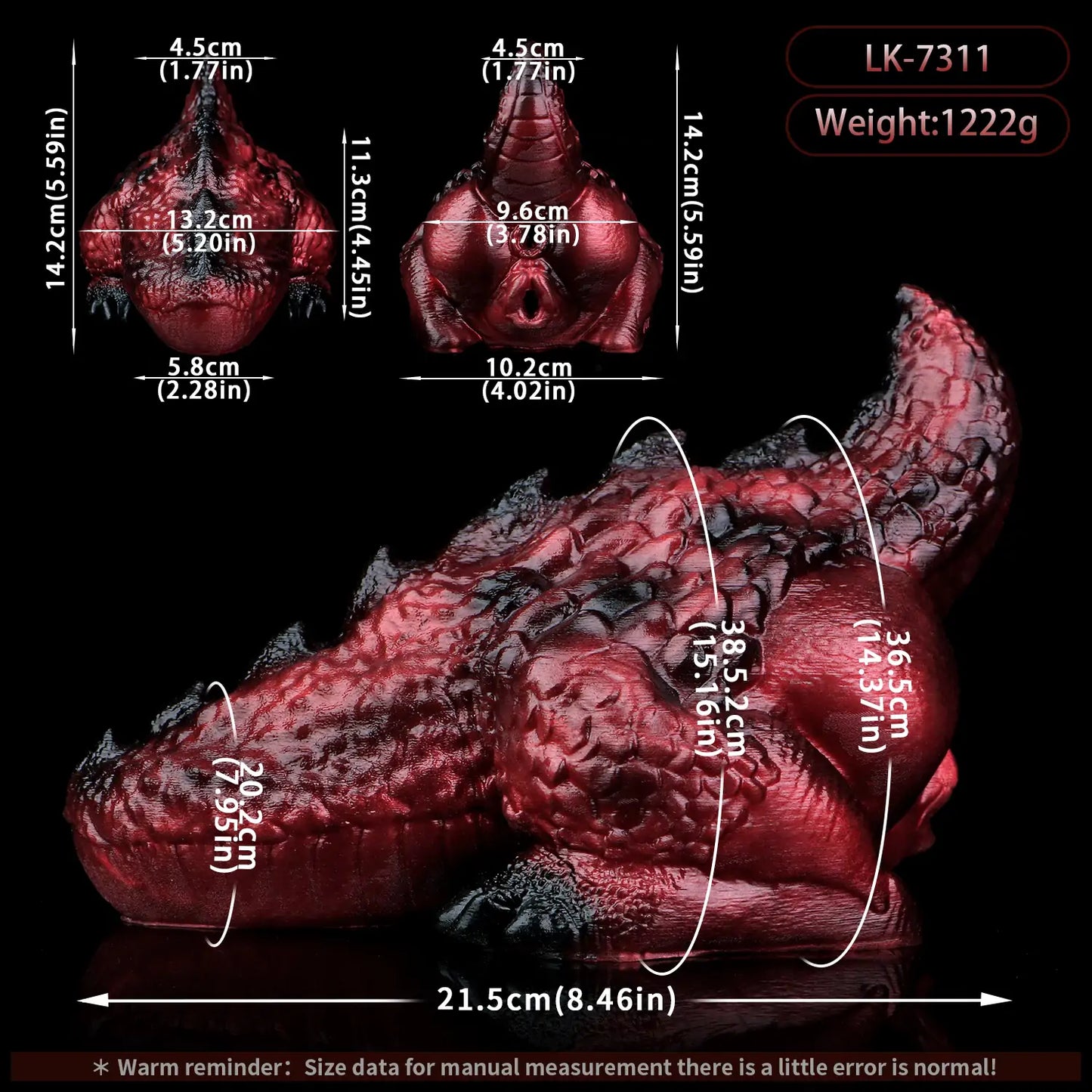 Fantasy Blazing Dragon Pocket Pussy Collection