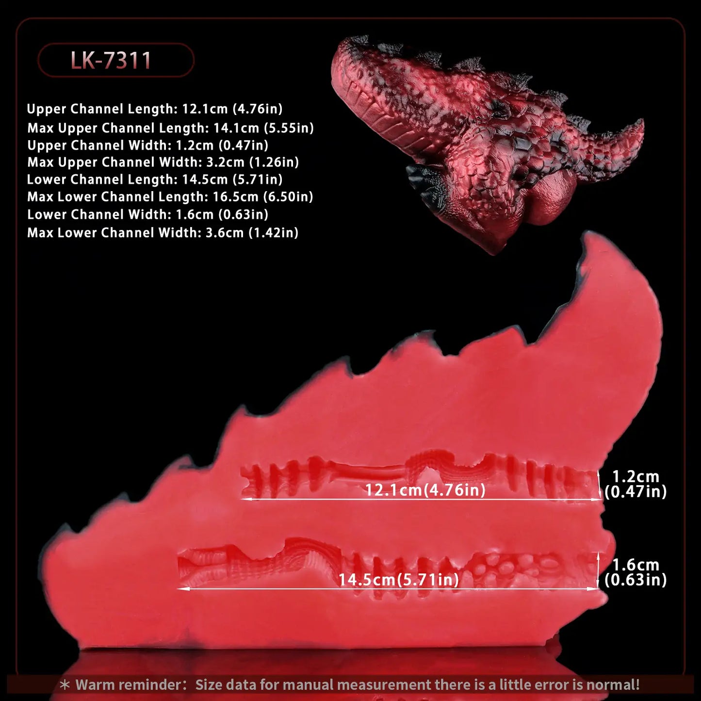 Fantasy Blazing Dragon Pocket Pussy Collection