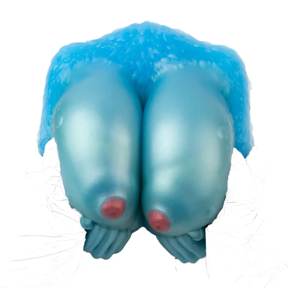 Fantasy Blue Leopard Breast Masturbator