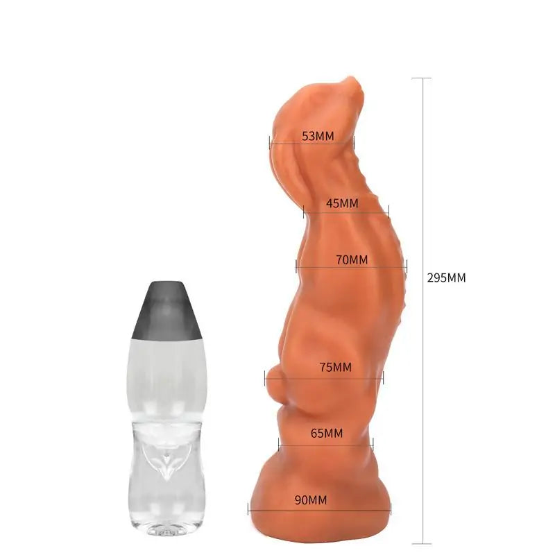 Fantasy Bunny Silicone Dildo 11 Inches