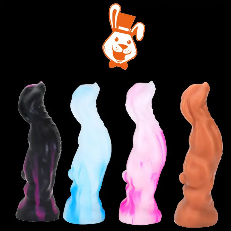 Fantasy Bunny Silicone Dildo 11 Inches
