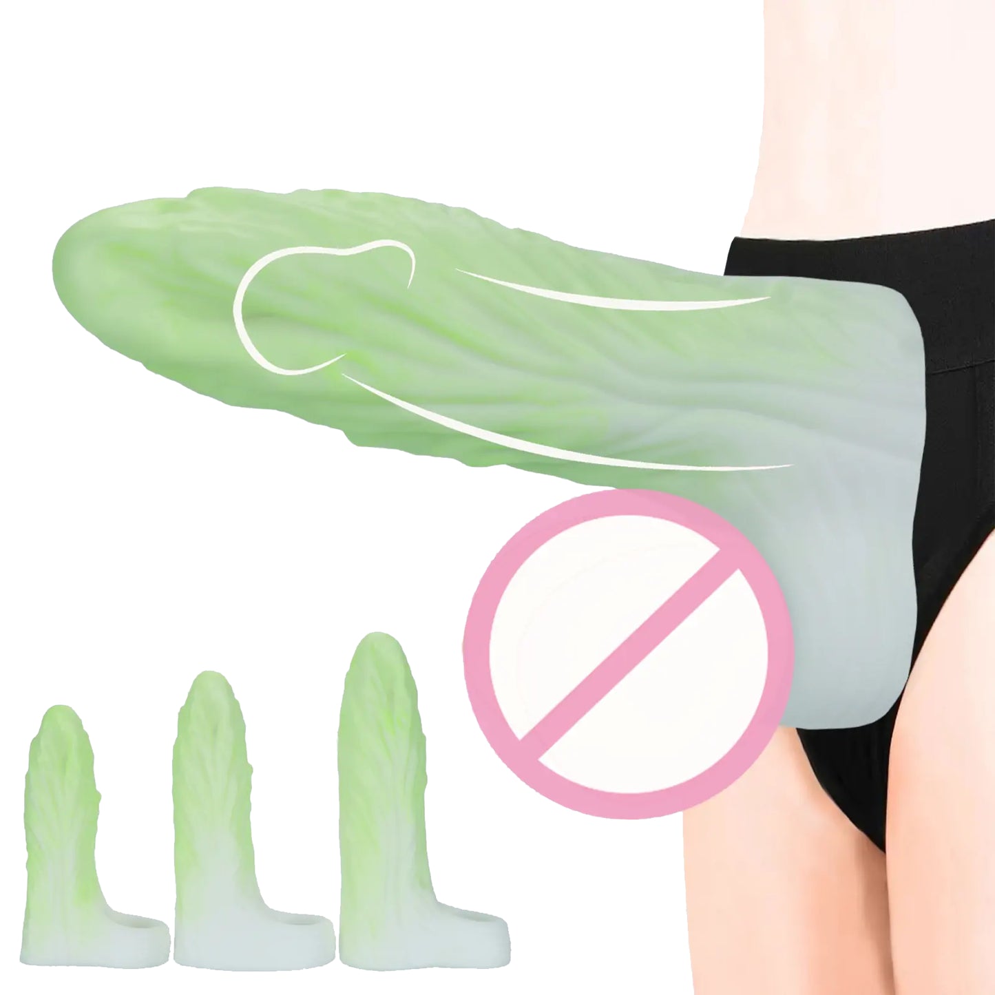 Fantasy Cabbage Penis Sleeve 3 Size