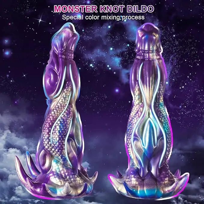 Fantasy Cosmic Dragon Dildo 9 Inches