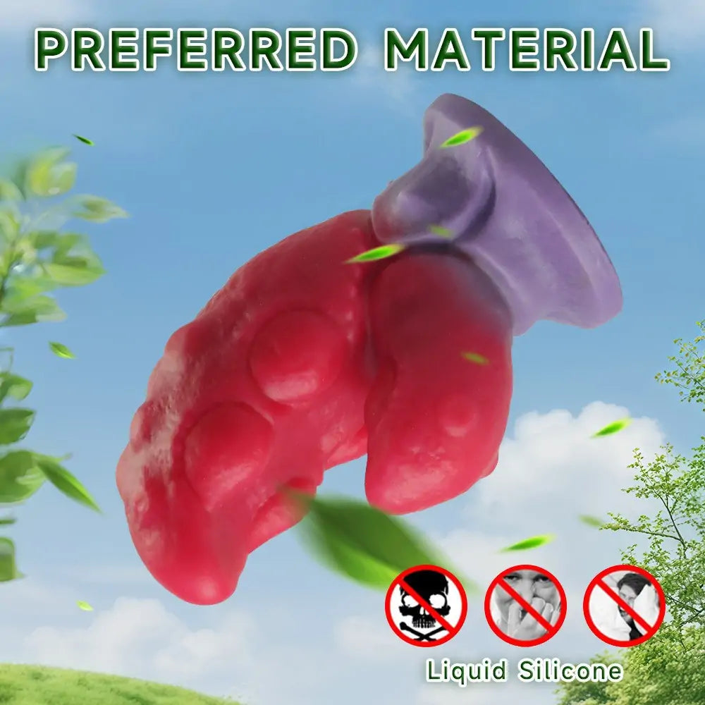 Fantasy Crab Claw Silicone Dildo - 5.9 Inches