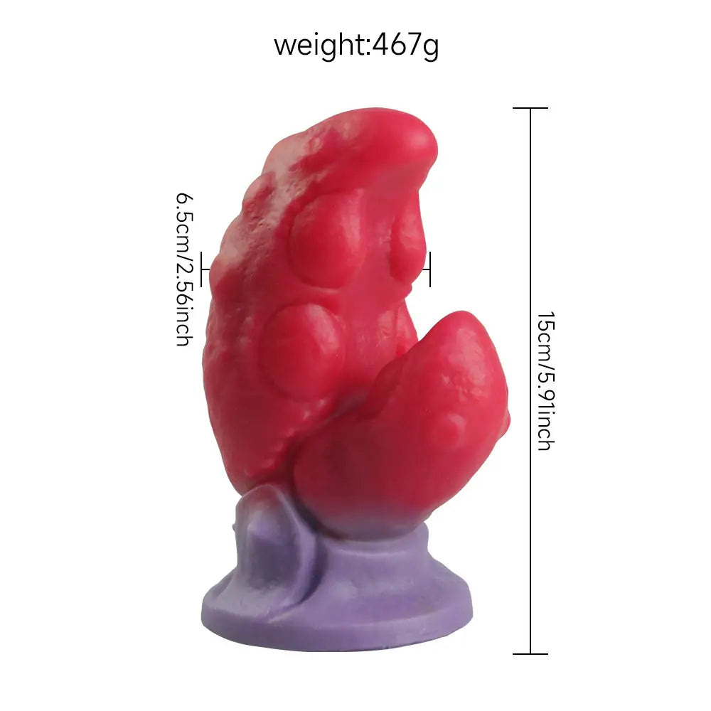 Fantasy Crab Claw Silicone Dildo - 5.9 Inches
