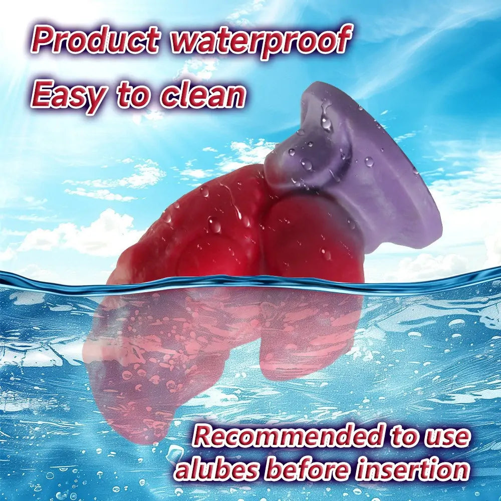 Fantasy Crab Claw Silicone Dildo - 5.9 Inches