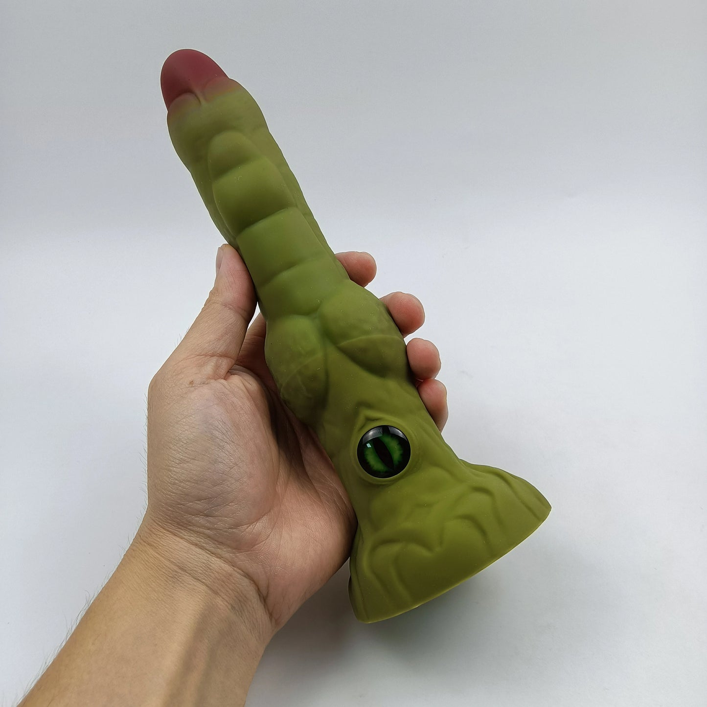 Fantasy Crocodile Vibrating Thrusting Dildo 9 Inches