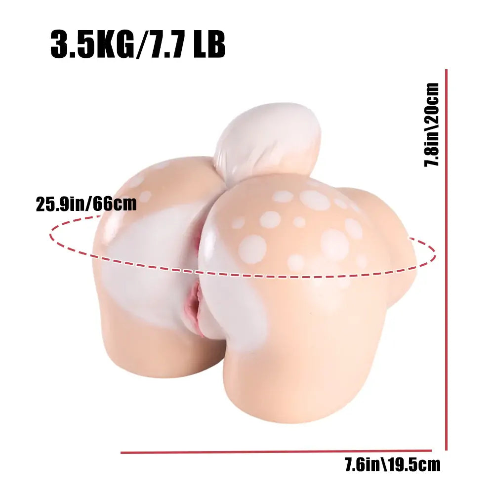 Fantasy Deer Double Hole Pocket Pussy