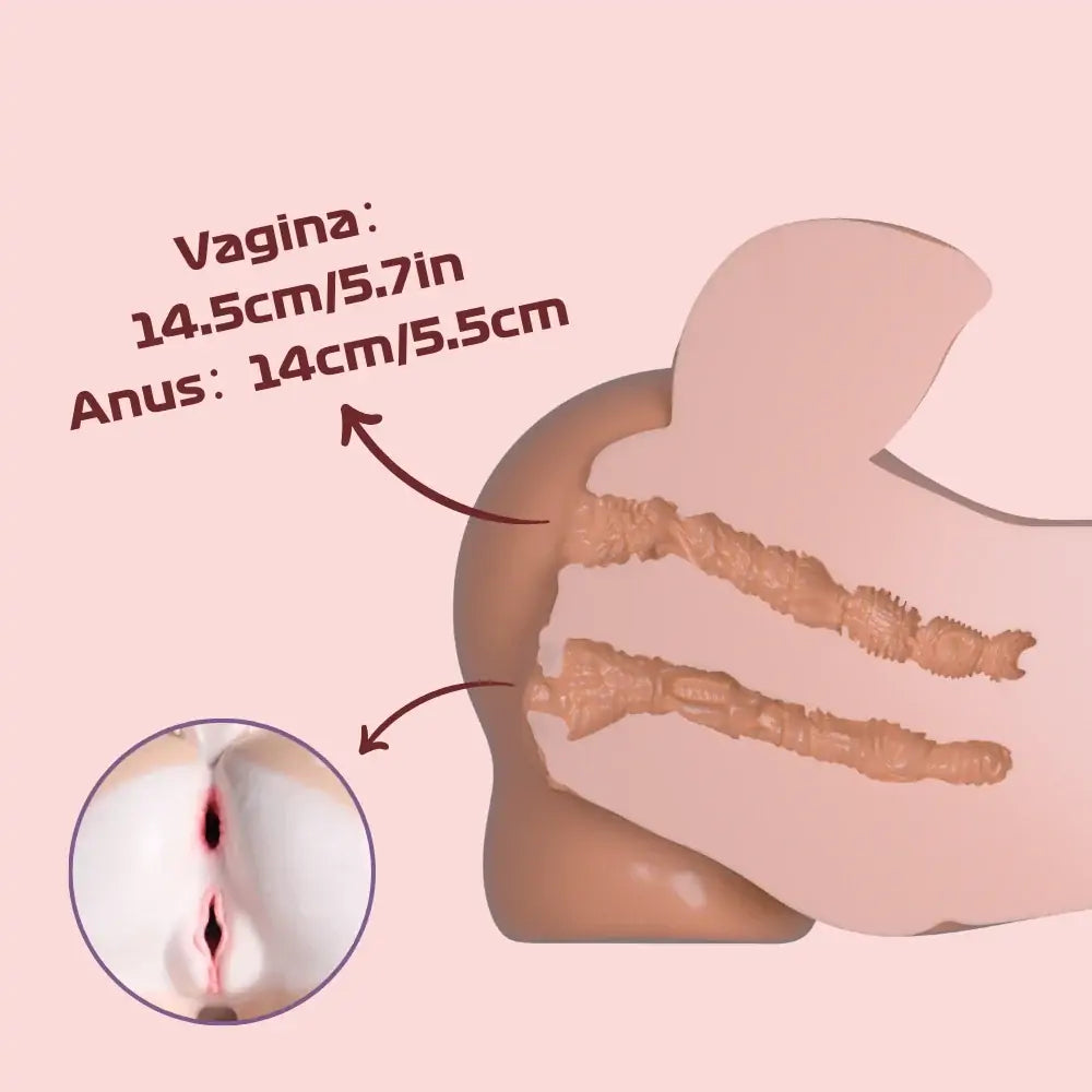 Fantasy Deer Double Hole Pocket Pussy