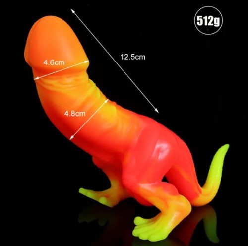 Fantasy Dinosaur Bend Dildo 5 Inches