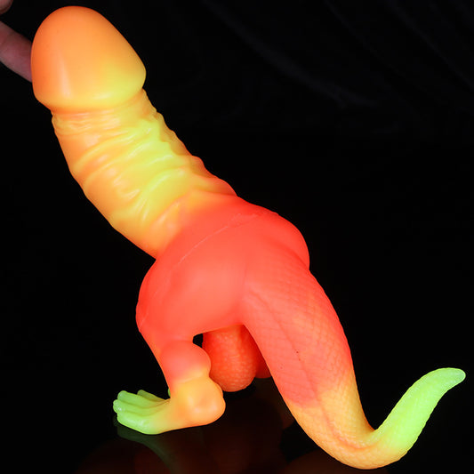 Fantasy Dinosaur Bend Dildo 5 Inches