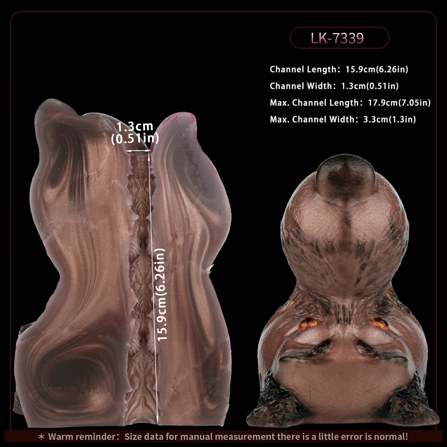 Fantasy Dog Head & Body Stroker Set