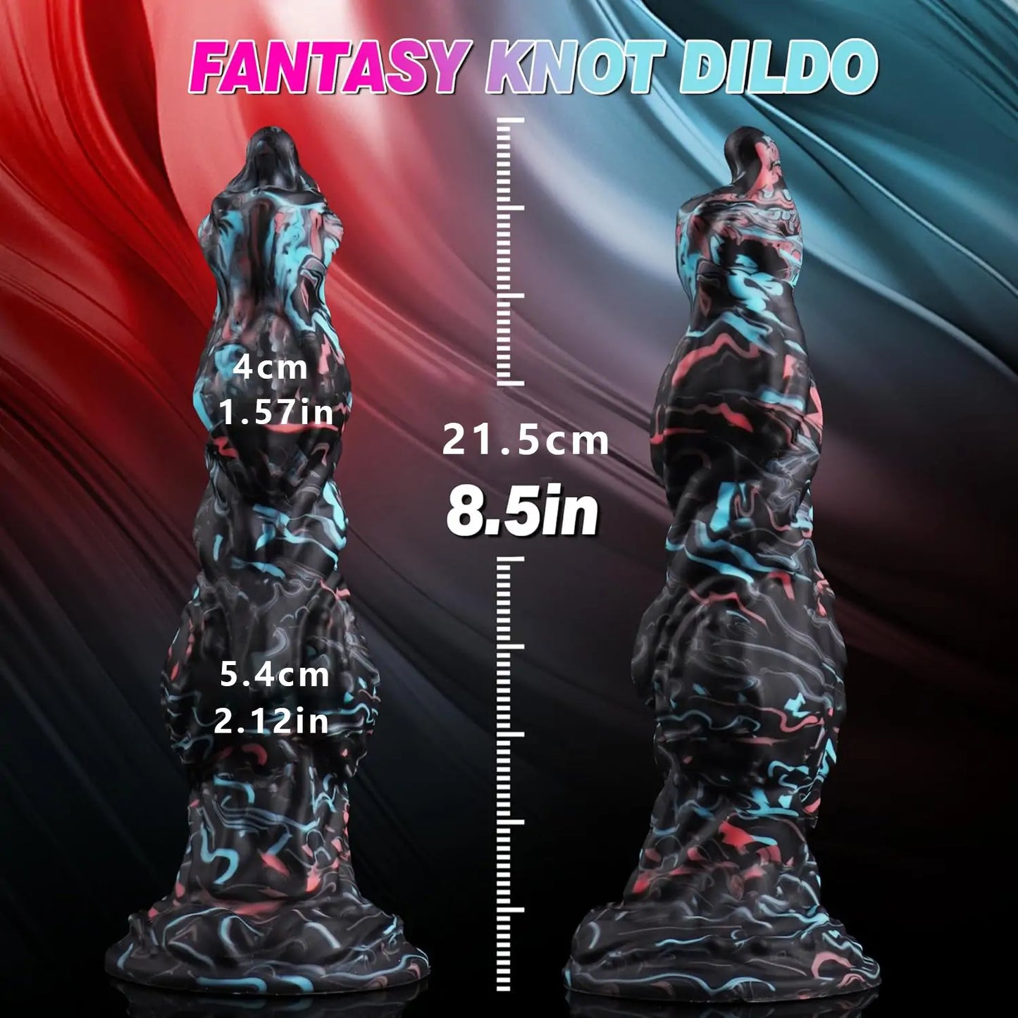 Fantasy Dog Knot Dildo 8.5 Inches
