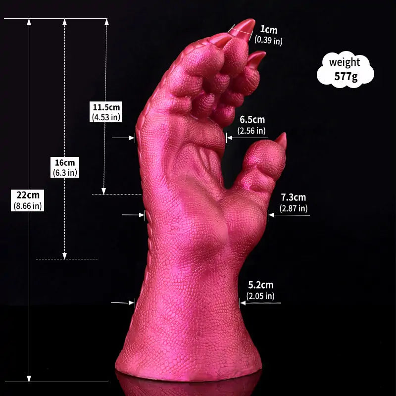 Fantasy Dragon Claw Dildo 8 Inches