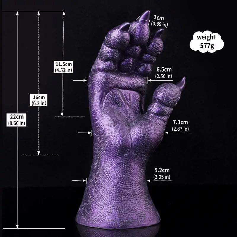Fantasy Dragon Claw Dildo 8 Inches