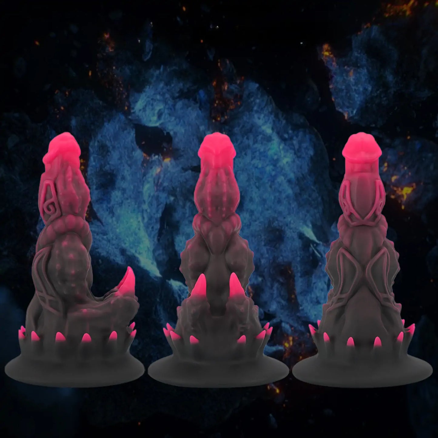 Fantasy Dragon Claw Spiked Dildo 3 Size