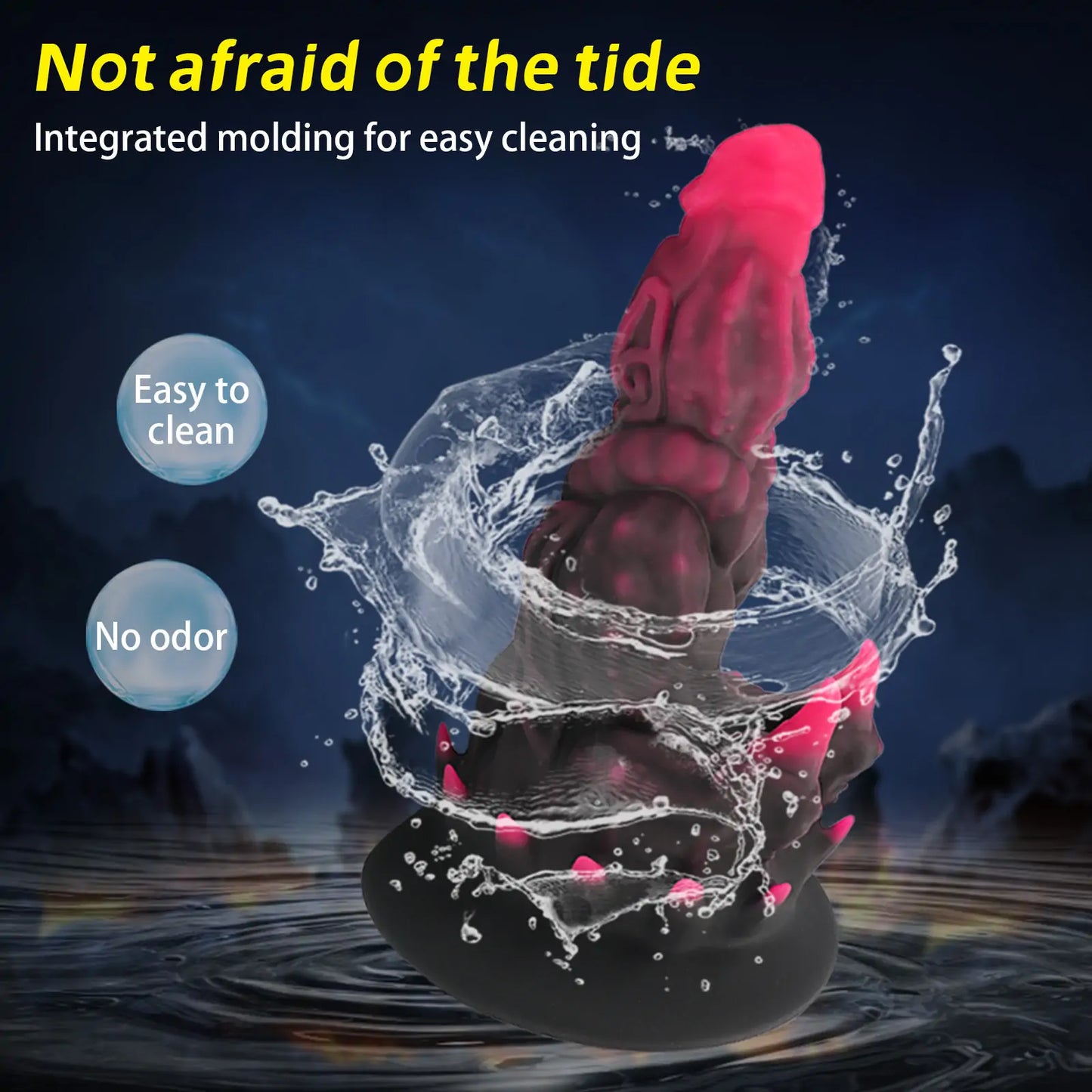 Fantasy Dragon Claw Spiked Dildo 3 Size