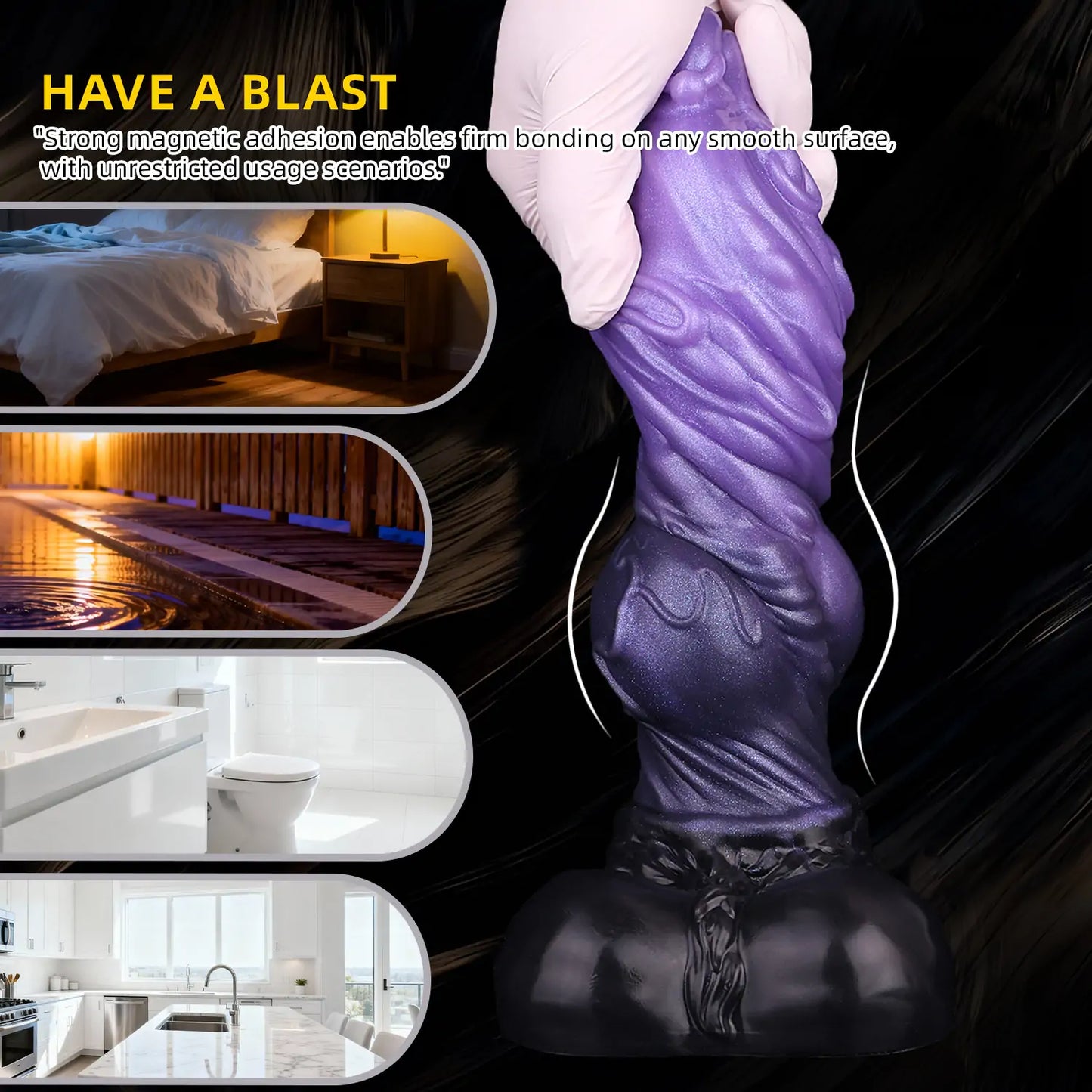 Fantasy Dragon Dildo 9 Inches Mythical Creature