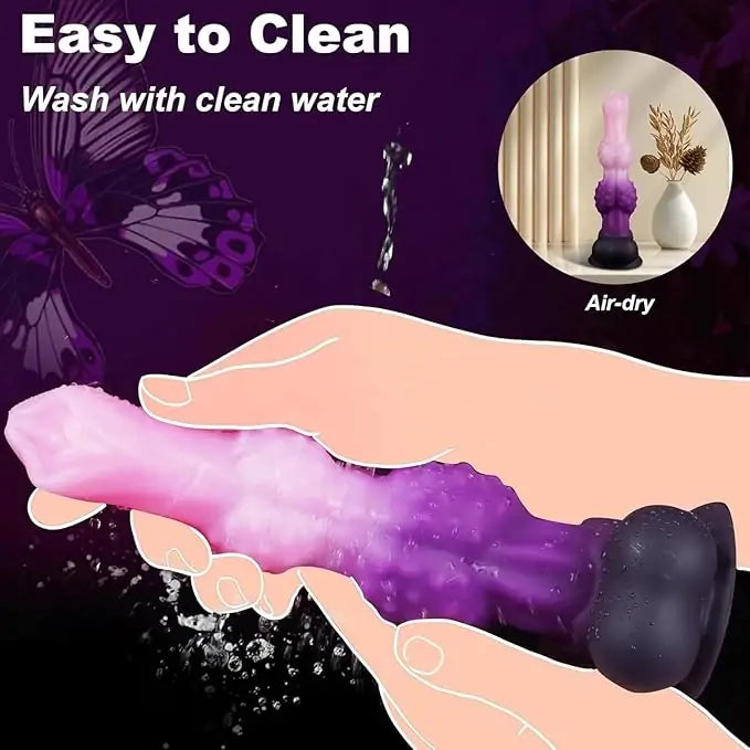 Fantasy Dragon Double Knot Dildo 10 Inches