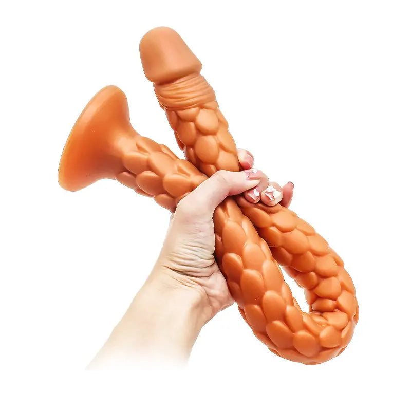 Fantasy Dragon Scale Long Thin Dildos 19.6 Inches