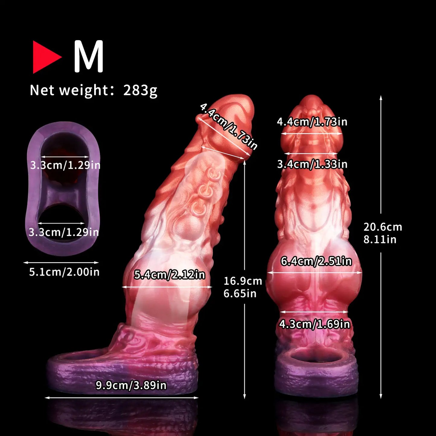 Fantasy Dragon & Horse Penis Sleeve