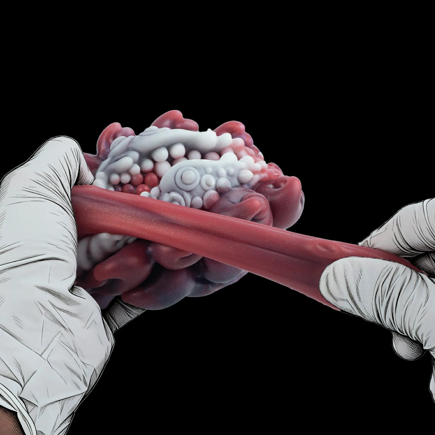 Fantasy Facehugger Penis Grinder Vibrator