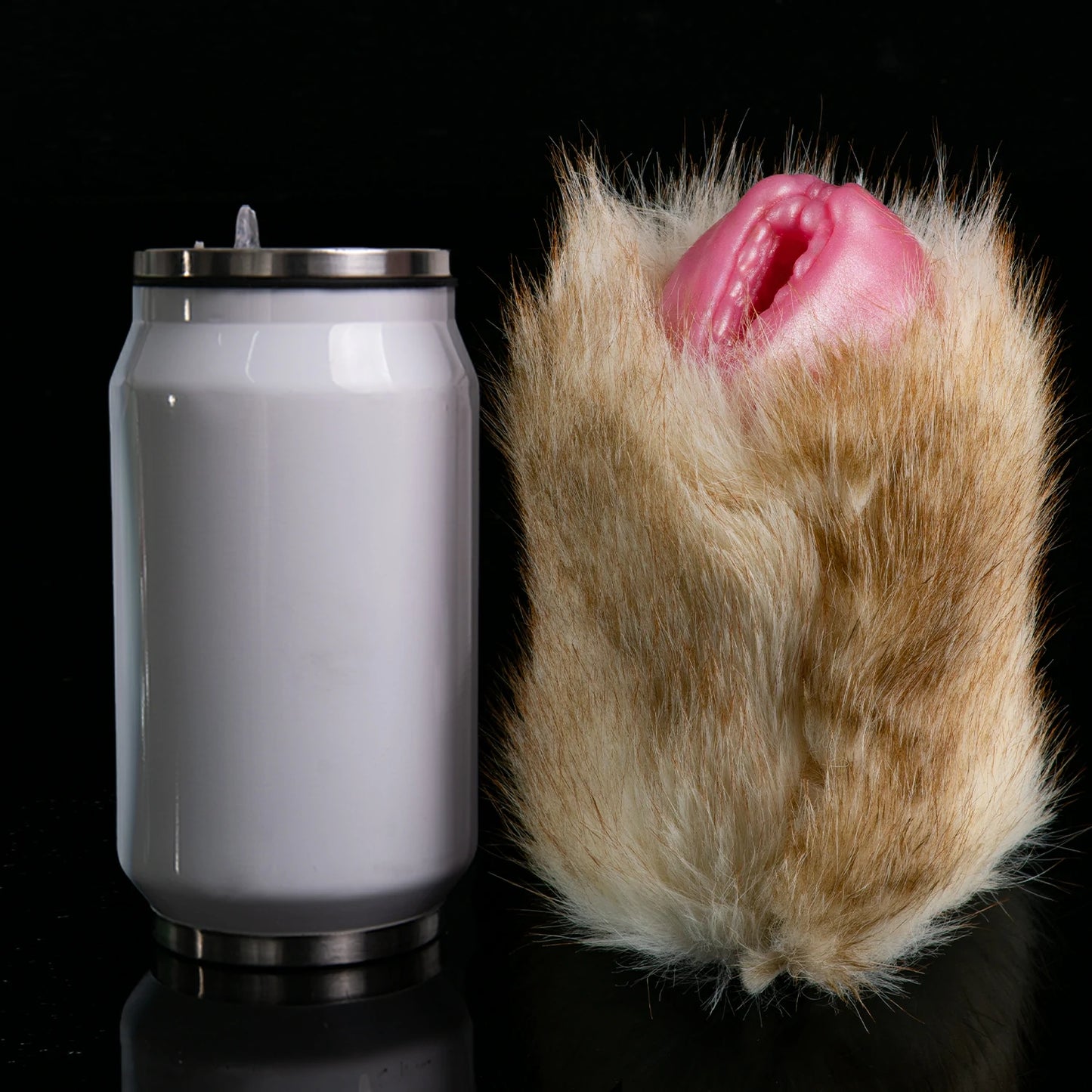 Fantasy Fluffy Fox Stroker — Detachable Plush