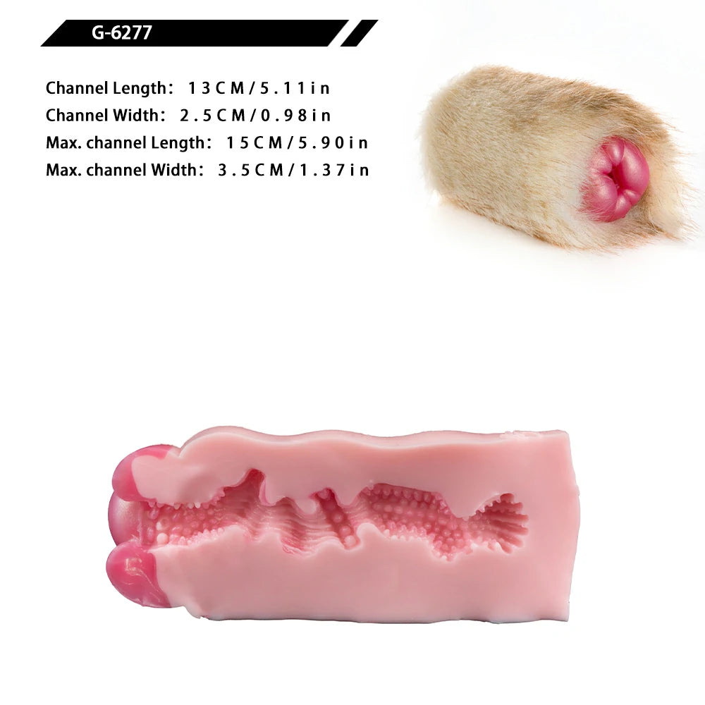 Fantasy Fluffy Rabbit Pocket Pussy
